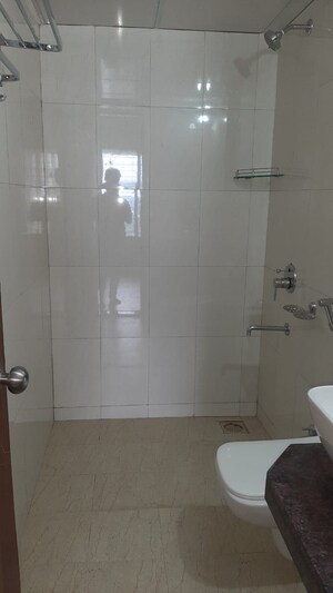 Bathroom in 2 BHK Apartment at Saarrthi Skybay, Mahalunge – for Rent
