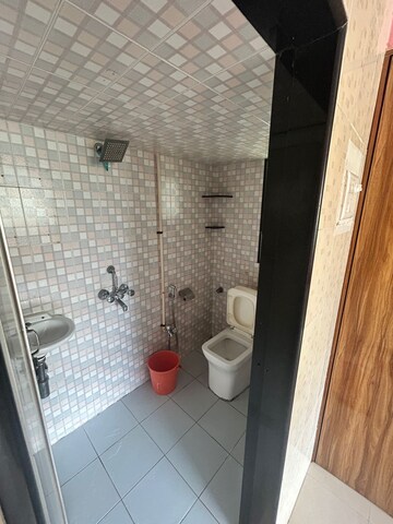 Bathroom in 2 BHK Apartment at Valeram Tower, Malad West – for Rent