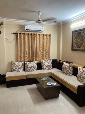 Living Room in 2 BHK Apartment at Malad West – for Rent