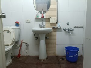 Bathroom in 2 BHK Apartment at Raviraj Park Island, Yerawada – for Rent