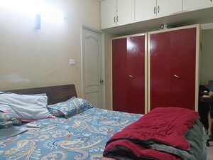 Bedroom in 2 BHK Apartment at Raviraj Park Island, Yerawada – for Rent