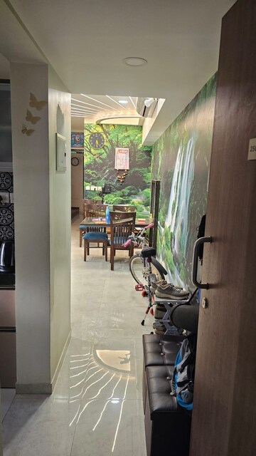 Living Room in 2 BHK Apartment at Lodha Amara, Kolshet Road – for Rent