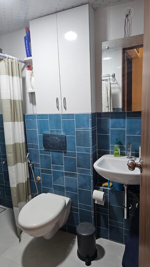 Bathroom in 2 BHK Apartment at Lodha Amara, Kolshet Road – for Rent