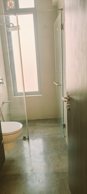 Bathroom in 2 BHK Apartment at Piramal Vaikunth, Balkum Pada – for Rent