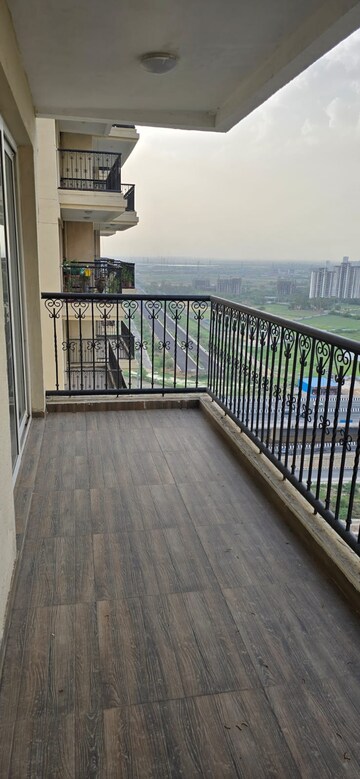 Balcony in 3 BHK Apartment at Emaar Gurgaon Greens, Sector 102 – for Rent