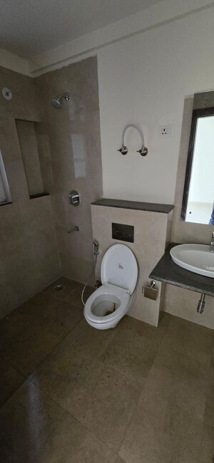 Bathroom in 3 BHK Apartment at Emaar Gurgaon Greens, Sector 102 – for Rent