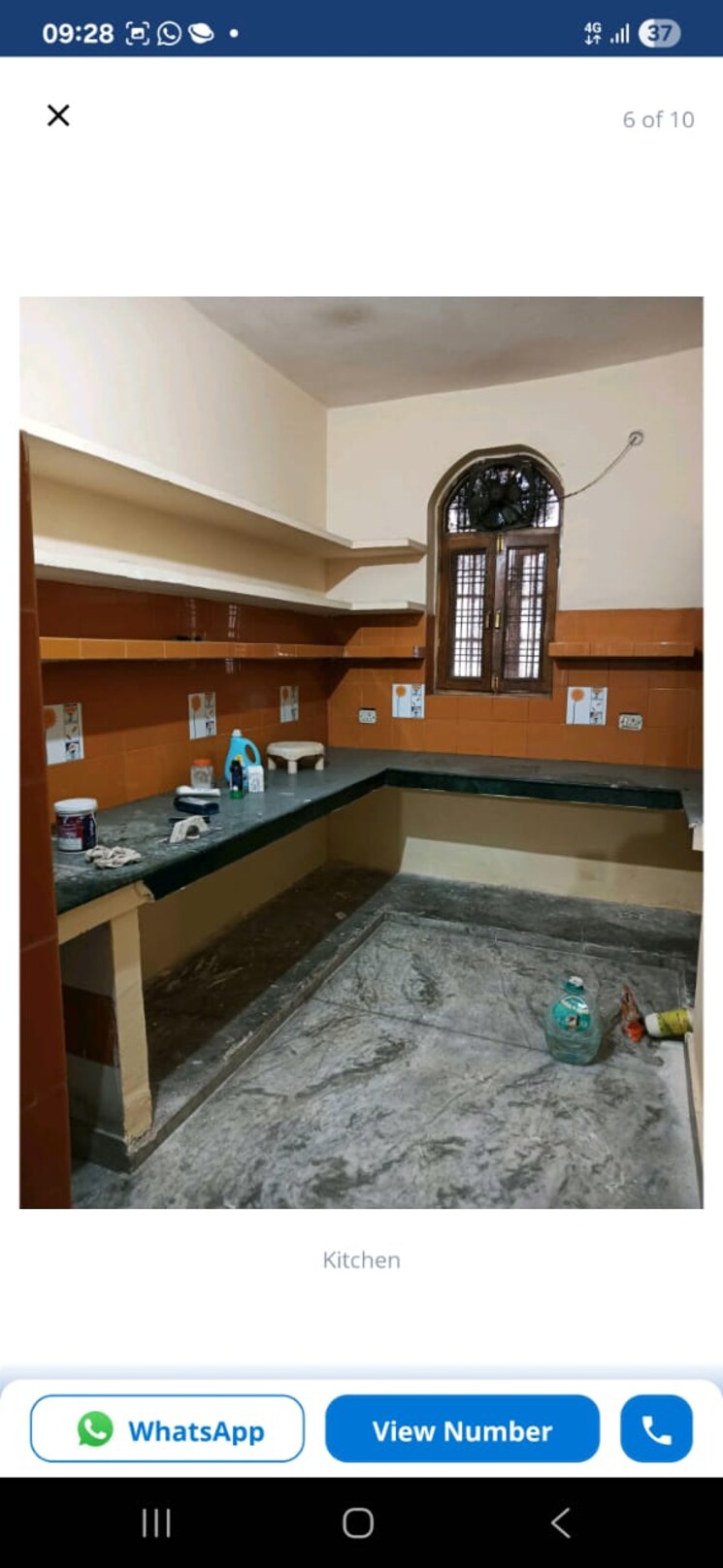 Kitchen, gomti nagar 4 Bedroom 1250 Sq.Ft. Independent House In Gomti Nagar Lucknow 9296137