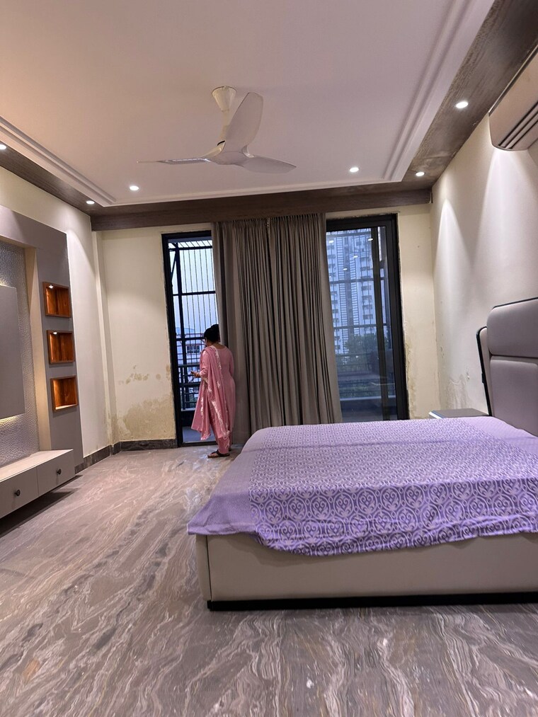 Bedroom, unitech-south-city-1 3 Bedroom 1900 Sq.Ft. Builder Floor In South City 1 Gurgaon 9296151