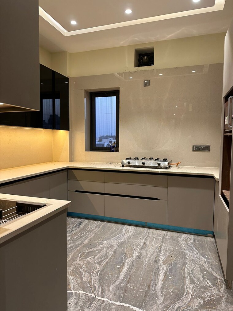 Kitchen, unitech-south-city-1 3 Bedroom 1900 Sq.Ft. Builder Floor In South City 1 Gurgaon 9296151