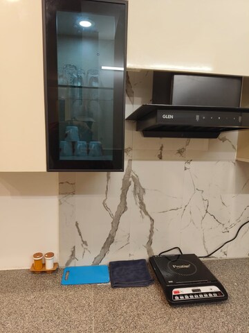 Kitchen/pantry in 1 BHK Apartment at Purvanchal Royal City, Chi V Greater Noida – for Rent