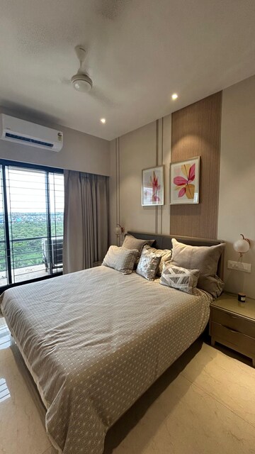 Bedroom in 3 BHK Apartment at Raheja Interface Heights, Malad West – for Sale