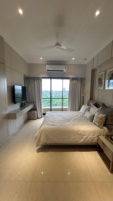Bedroom in 3 BHK Apartment at Raheja Interface Heights, Malad West – for Sale