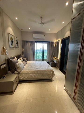 Living Room in 3 BHK Apartment at Raheja Interface Heights, Malad West – for Sale