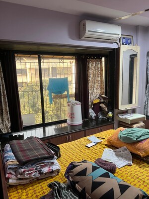 Bedroom in 2 BHK Apartment at Kalpavriksha Garden Co.op.Hsg.Soc.Ltd., Dhokali – for Rent