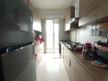 Kitchen in 2 BHK Apartment at Akshar Alvario, Seawoods – for Rent