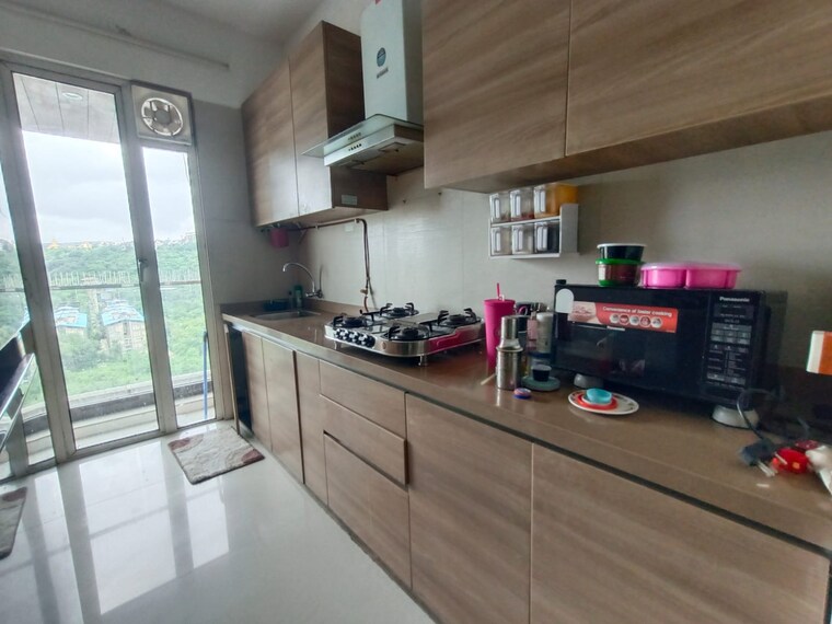 Kitchen, akshar-alvario 2 Bedroom 1140 Sq.Ft. Apartment In Seawoods Navi Mumbai 9296175