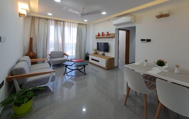 Living Room, vascon-forest-county 3.5 Bedroom 1730 Sq.Ft. Apartment In Kharadi Pune 9296199