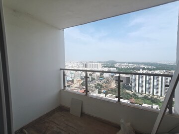 Balcony in 3 BHK Apartment at Lansum El Dorado, Narsingi – for Rent