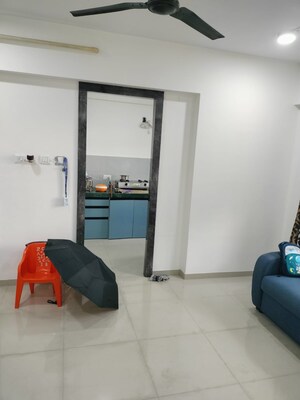 Living Room in 1 BHK Apartment at Highland Pearl, Thane West – for Rent