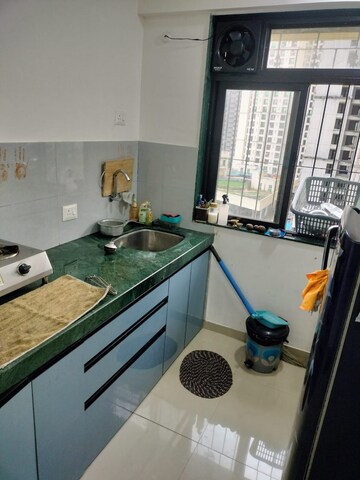Team Area in 1 BHK Apartment at Highland Pearl, Thane West – for Rent