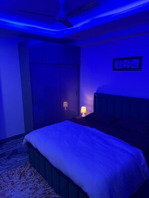 Bedroom in 3 BHK Builder Floor at Chattarpur – for Rent