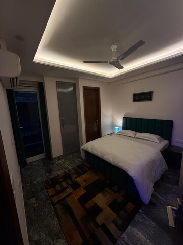 Bedroom in 3 BHK Builder Floor at Chattarpur – for Rent