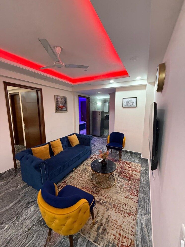 Living Room, chattarpur 3 Bedroom 1250 Sq.Ft. Builder Floor In Chattarpur Delhi 9296230