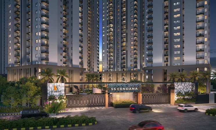 Exterior View, ss-cendana 3 Bedroom 1450 Sq.Ft. Apartment In Sector 83 Gurgaon 9296283
