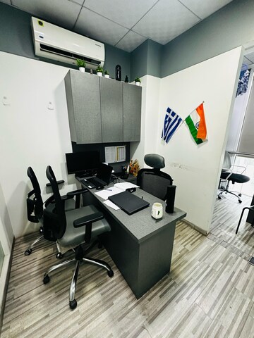 Team Area in  Office Space at Kamdhenu 23 West, T.T.C. Industrial Area – for Rent