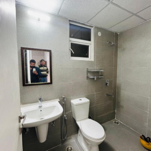 Bathroom in 2.5 BHK Builder Floor at Signature Global City 92, Sector 92 – for Sale