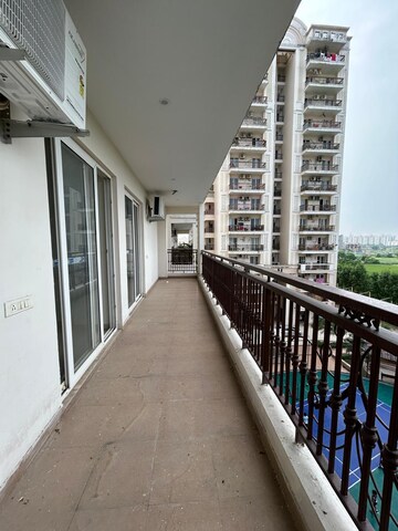 Balcony in 4 BHK Apartment at Affinity Greens, International Airport Road – for Rent