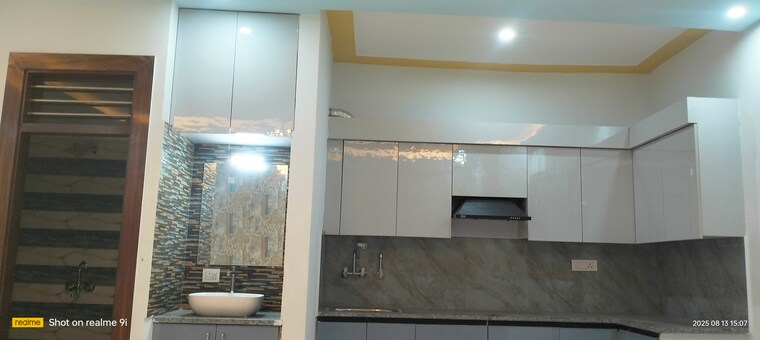 Kitchen, akanksha-apartments-govindpuram 3 Bedroom 900 Sq.Ft. Builder Floor In Govindpuram Ghaziabad 9296416