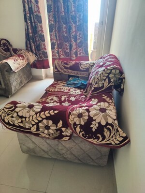 Living Room in 2 BHK Apartment at Eros Sampoornam, Sector 2 Greater Noida – for Rent