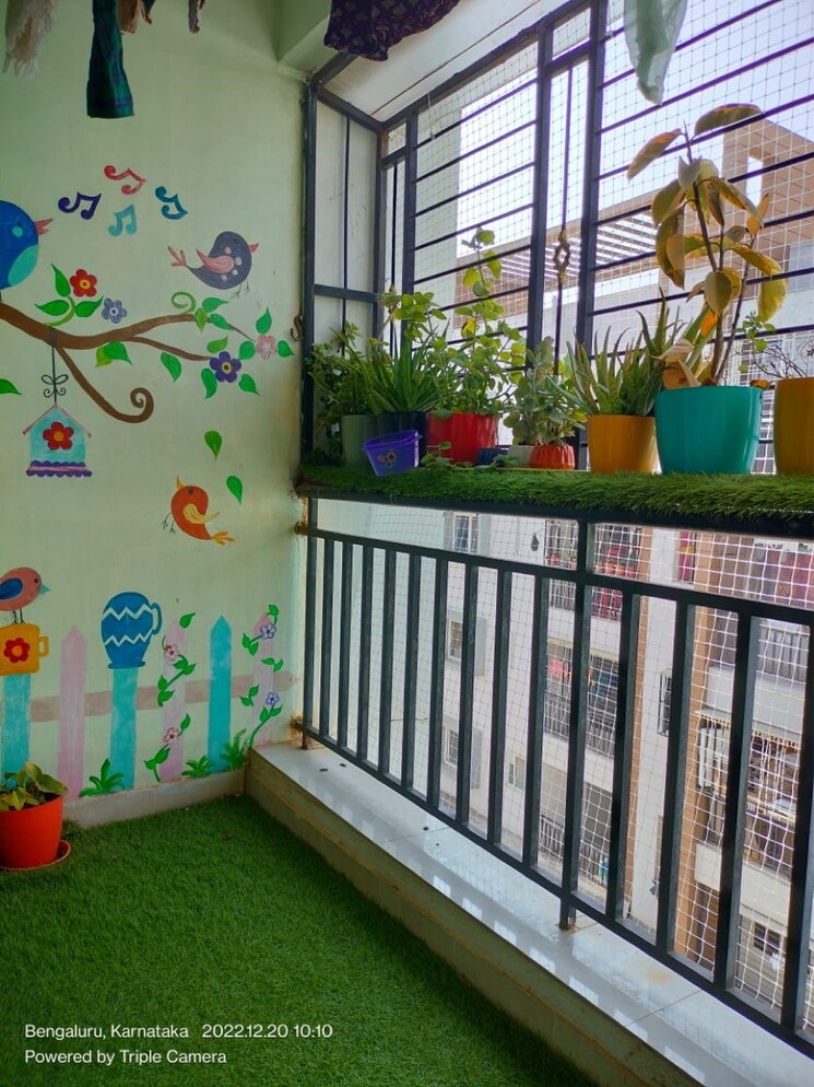 Balcony, indra-keerthi-sadan 2 Bedroom 1310 Sq.Ft. Apartment In Kadugodi Bangalore 9296418