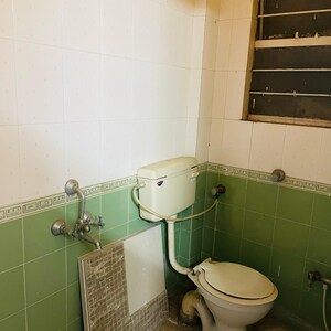 Bathroom in 2 BHK Builder Floor at Samarth Nagar, Wadgaon Sheri – for Rent