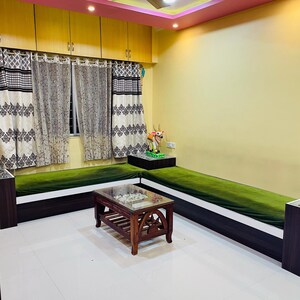Living Room in 2 BHK Builder Floor at Samarth Nagar, Wadgaon Sheri – for Rent