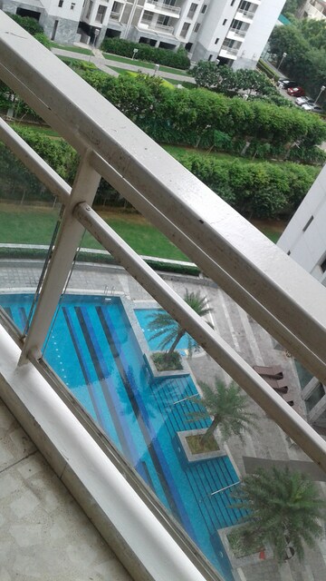 Balcony in 4 BHK Apartment at DLF The Belaire, Sector 54 – for Rent