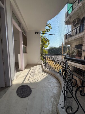 Balcony in 2 BHK Builder Floor at Chattarpur – for Rent