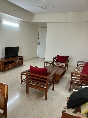 Living Room in 3.5 BHK Apartment at DLF The Ultima, Sector 81 – for Rent