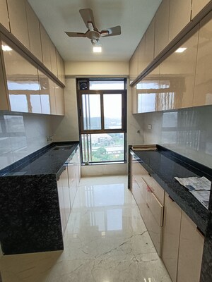 Kitchen in 3 BHK Apartment at Neminath Nemi Bhavan, Goregaon West – for Rent