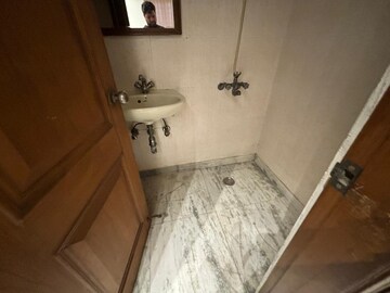 Bathroom in 3 BHK Builder Floor at East Of Kailash – for Rent