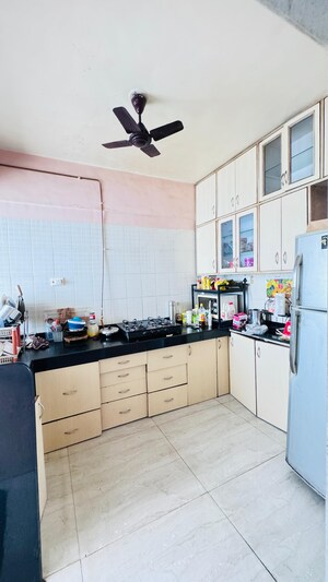 Kitchen in 3 BHK Apartment at Lunkad Queensland, Viman Nagar – for Rent