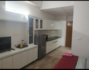 Kitchen in 1 BHK Apartment at Paramount Golfforeste, Zeta I Greater Noida – for Rent