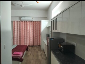 Kitchen in 1 BHK Apartment at Paramount Golfforeste, Zeta I Greater Noida – for Rent