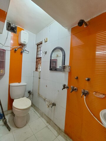 Bathroom in 2 BHK Apartment at Sarita Vihar – for Sale