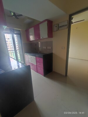 Kitchen in 1 BHK Apartment at Rustomjee Avenue D1 Wing A And Wing B, Virar West – for Rent