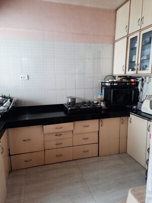 Kitchen in 3 BHK Apartment at Lunkad Queensland, Viman Nagar – for Rent