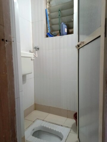 Bathroom in 1 BHK Apartment at Reliable Garden, Naigaon East – for Rent