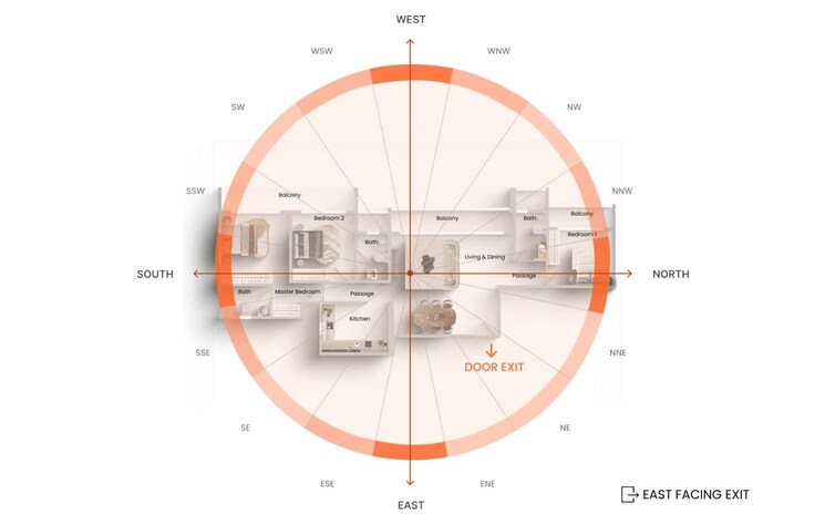 Map Location, runwal-bliss 3 Bedroom 1171 Sq.Ft. Apartment In Kanjurmarg East Mumbai 9296880