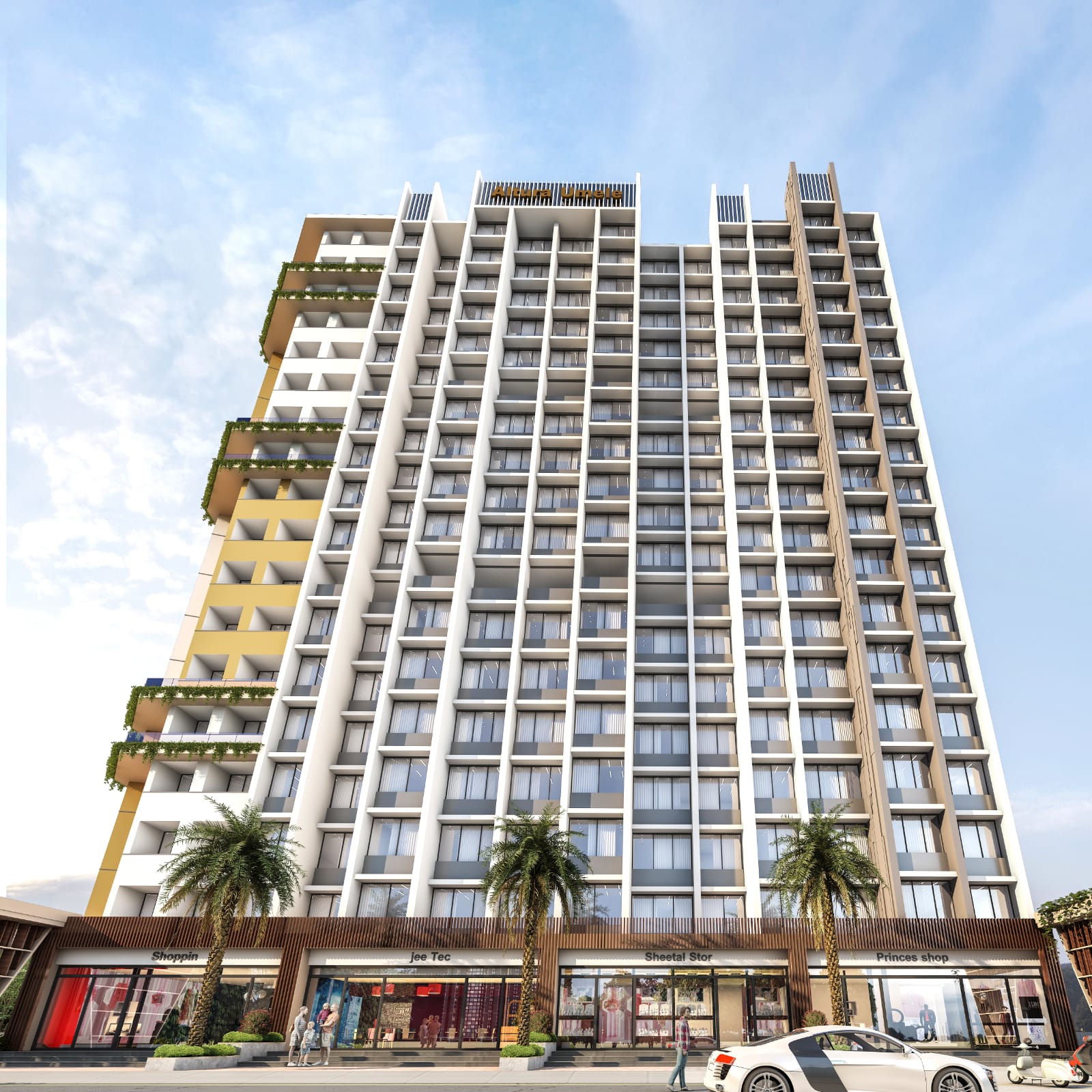 1 BHK 400 Sq.Ft. Apartment in Navkar Tower Part 1